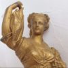 Statuette en régule doré – Image 2
