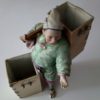 Portefaix chinois - Statuette en porcelaine – Image 5
