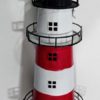 Phare lumineux rouge et blanc