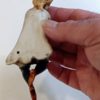 Figurine porcelaine ancienne - La jeune fille et le chat – Image 8