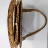 Sac à main vintage - Façon peau de serpent - Hauteur avec anses : 31 cm – Image 3