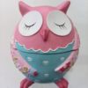 Hibou - Boîte à secret pastel - résine