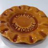 Ancien cendrier Loterie Nationale ø 13,5 cm - Saint Clément - Marron ocre – Image 2