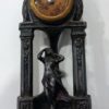 Ancienne pendulette (HS) avec statuette - Art nouveau - Régule