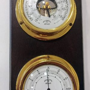 ALTITUDE Spécial Marine - baromètre  + thermomètre & hygromètre - Laiton - ø 97 mm