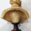 Ancien buste en cire de Beethoven sur piédouche bois – Image 6