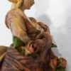 Sculpture Art Nouveau en terre cuite polychrome par Bruno Tornati – Image 4