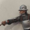 Pièce d'artillerie et deux soldats médiévaux - Figurines en plomb – Image 8