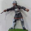 Pièce d'artillerie et deux soldats médiévaux - Figurines en plomb – Image 7