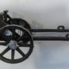 Pièce d'artillerie et deux soldats médiévaux - Figurines en plomb – Image 5
