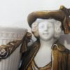 Couple d'anciennes bouquetières en porcelaine – Image 3