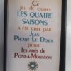 Double jeux 52 cartes - Jean Picart Le doux - Les 4 saisons - 1964 – Image 3