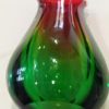 Petit vase Murano - Sommerso dégradé vert & rouge – Image 4