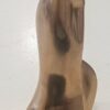 Femme voilée portant l'abaya (hors de l'école) - Sculpture en bronze doré signée Louis TANARI – Image 3