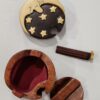 Boîte puzzle avec lune et étoiles - Bois sculpté – Image 3