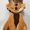 Chat boîte puzzle - Bois massif sculpté - Le jardin d'Eden