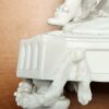 Porcelaine biscuit - Scène galante du 18ème - La leçon de flageolet - D'après Boucher – Image 14