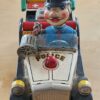 Jouet ancien en tôle à batterie - NOMURA POLICE PATROL CAR N° 5 – Image 2