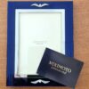 Cadre photo Mikimoto- Finition dorée et bleue avec accents perlés – Image 5