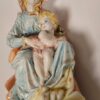 Statue de vierge à l'enfant - Céramique italienne – Image 3