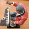 Figurine Parastone Mouseion collection- Pianiste Jazz