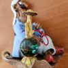 Fumeur de chicha en extase sur son tapis volant - Terre cuite polychrome et émaillée – Image 6