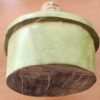 Gros bébé dans son bain - Sculpture en bois massif cérusé – Image 9