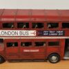 LONDON BUS - Ancien jouet rouge en métal – Image 2