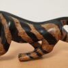Tigre marchant - Bois sculpté d'une pièce – Image 2