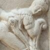 Scène érotique bien cadrée et avec reliefs - Céramique ancienne – Image 3