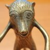 Figurine de singe en laiton