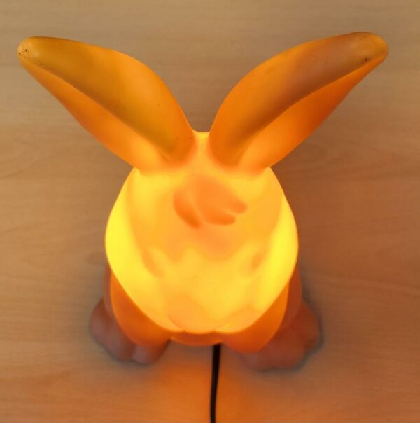 Lampe lapin de chevet / veilleuse orange - HEICO – Image 6