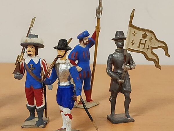 Soldats de plomb - 10 figurines dont une à peindre - CBG made in France – Image 5