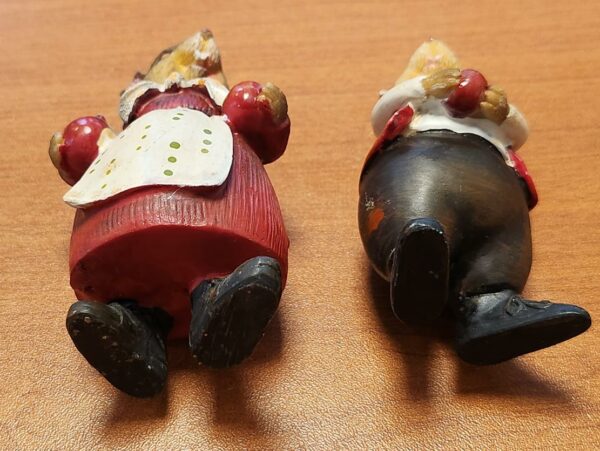 Souris portant des pommes - Deux figurines Dewberry Lane SUSAN WHEELER 1990 – Image 9