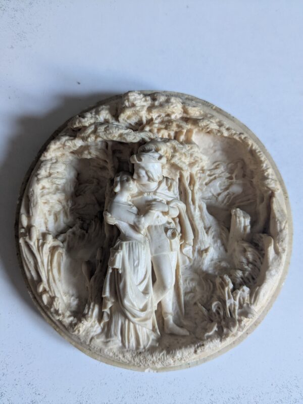 Tableau sculpté en écume de mer 19ème siècle – Image 2