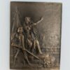 Plaque Union des Sociétés de Tir de France - Bronze