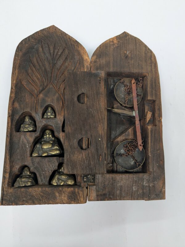Ancienne balance bouddha Forme Sanctuaire – Image 6