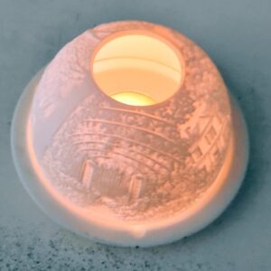 Lithophanie / Bougeoir BERNARDAUD