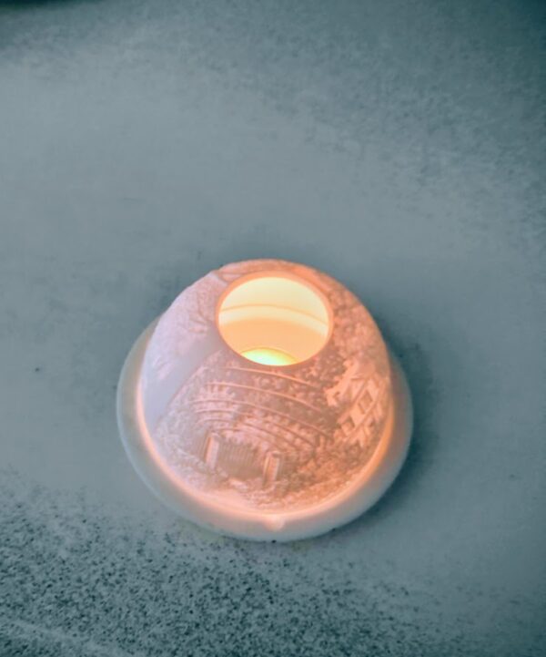 Lithophanie / Bougeoir BERNARDAUD – Image 3
