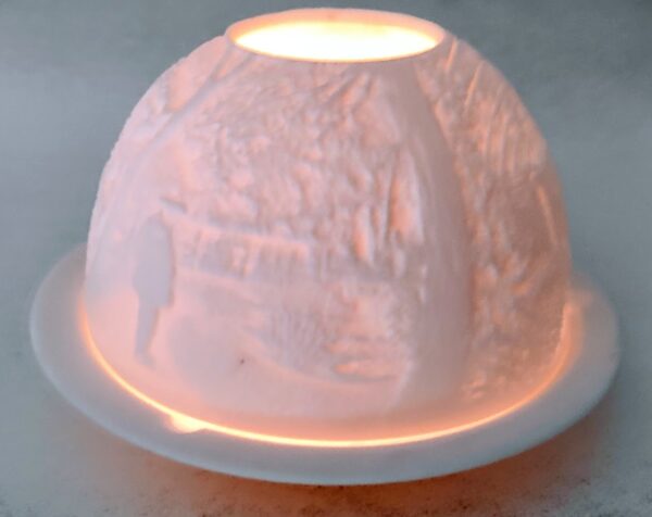 Lithophanie / Bougeoir BERNARDAUD – Image 10