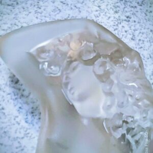 Statuette Presse-papier Cristal - Femme Nue "Floréal" - LALIQUE FRANCE 20ème siècle