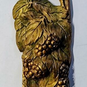 Coupe papier aux mûres - Bronze doré - Signé A. MARIONNET