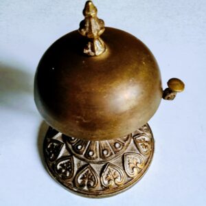 Ancienne sonnette de comptoir - 1900 - Laiton